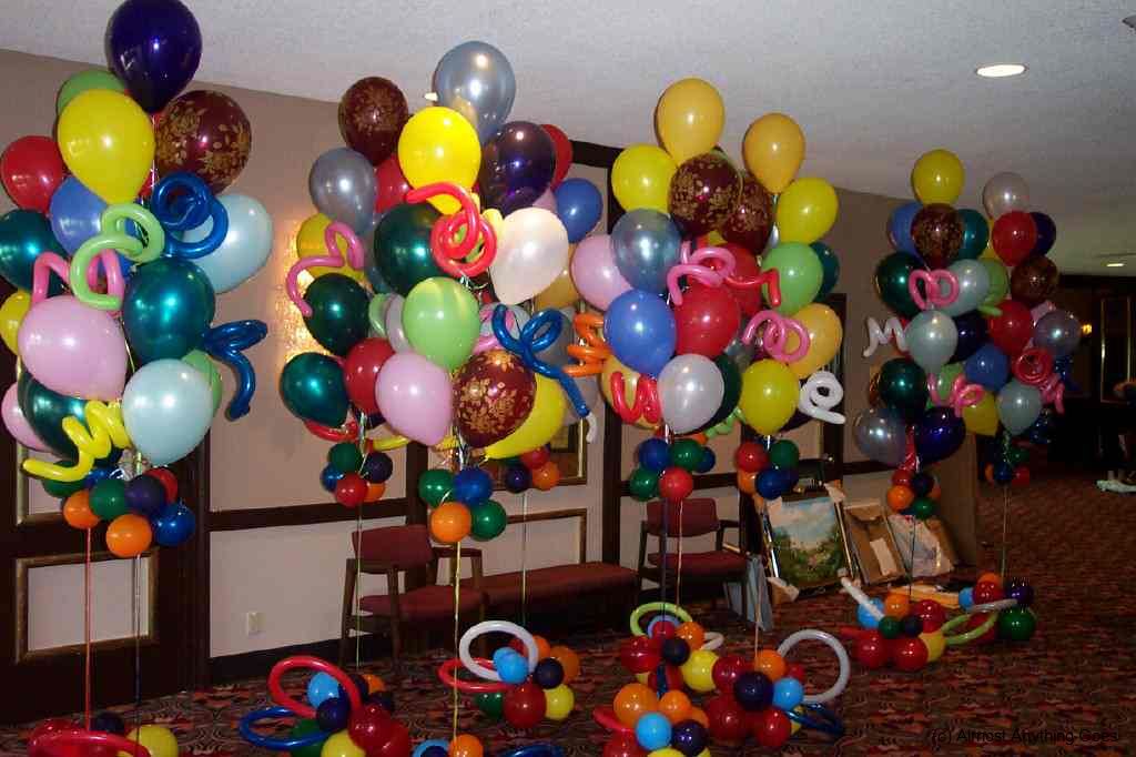 balloon bunches